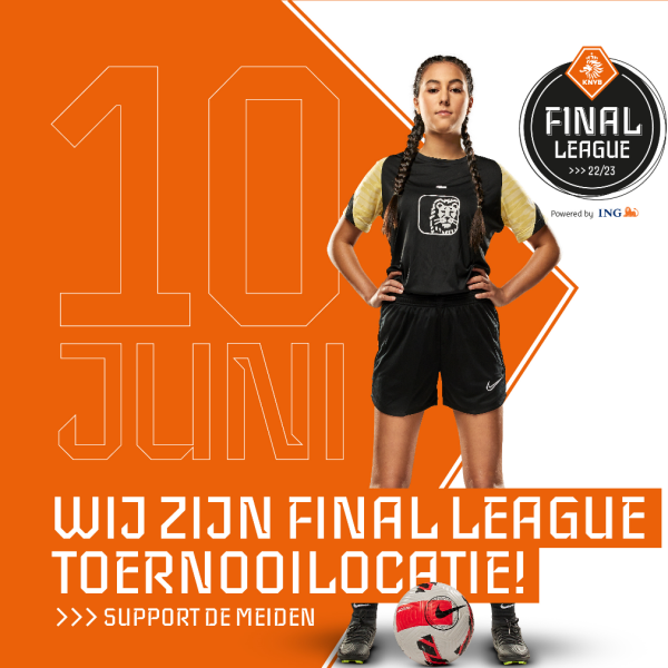 Finale League toernooi Mo15 op 10 juni bij SC Den Dungen